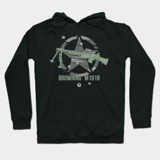 I love guns! Browning M1918 (BAR) Hoodie